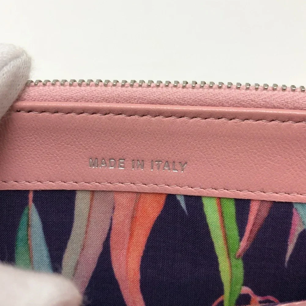 CHANEL Pink Lambskin Leather Logo Wallet - Picture 14 of 16